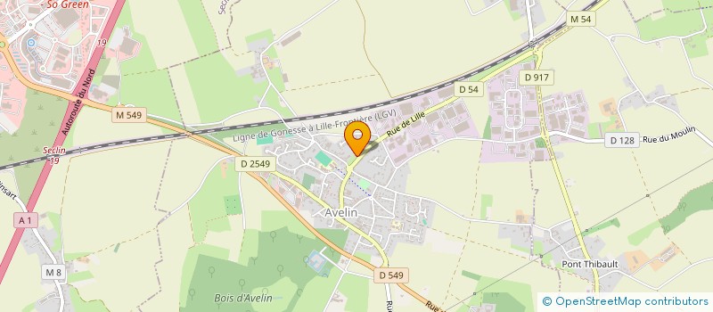 localisation de l'entreprise KICKSTART FRANCE  AVELIN