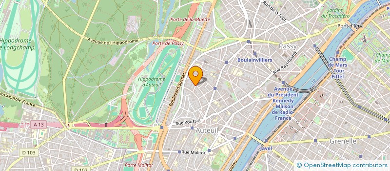 localisation de l'entreprise KICKSTON PARTNER  PARIS