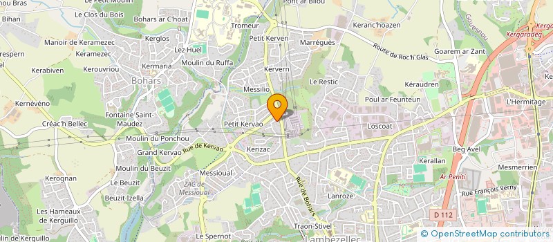 localisation de l'entreprise KICLOS BREST METROPOLE CYCLISME à BREST
