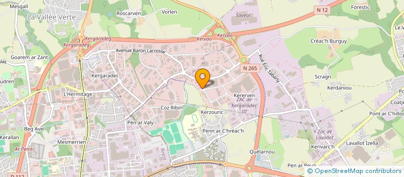 localisation de l'entreprise KICLOS IMMO  GUIPAVAS