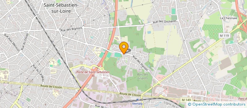 localisation de l'entreprise KICO CONSULTING à SAINT-SEBASTIEN-SUR-LOIRE