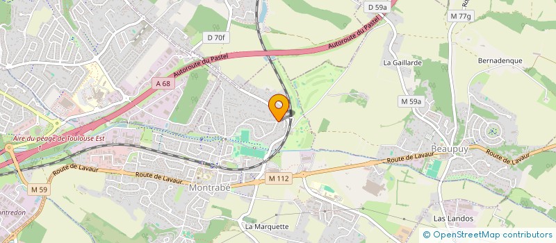 localisation de l'entreprise KID CAPITAL  MONTRABE