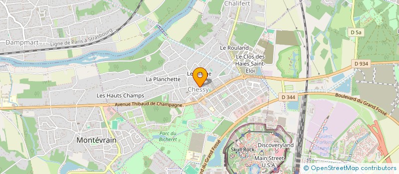 localisation de l'entreprise KID CLASS à CHESSY