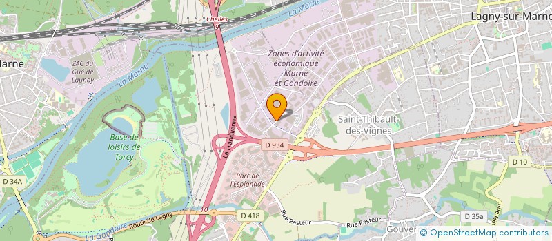 localisation de l'entreprise KID FIT 77  SAINT-THIBAULT-DES-VIGNES