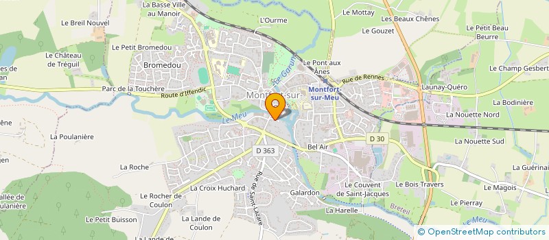 localisation de l'entreprise KID MUSEUM  MONTFORT-SUR-MEU