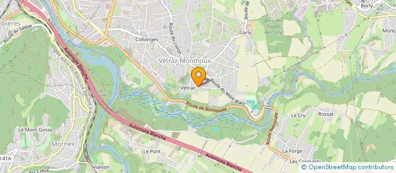 localisation de l'entreprise KID OCK  VETRAZ-MONTHOUX