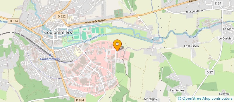 localisation de l'entreprise KID'S CENTER DESTOCK  COULOMMIERS