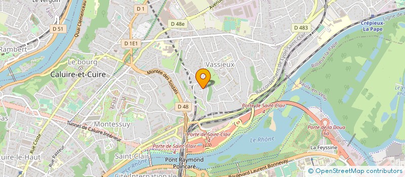 localisation de l'entreprise KID'S CORP EURL  CALUIRE-ET-CUIRE