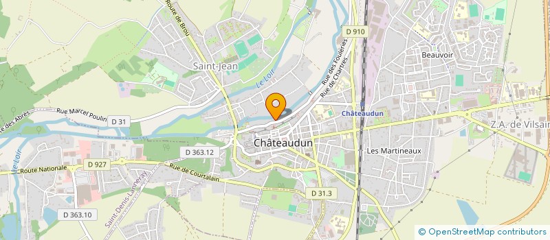 localisation de l'entreprise KID'S LAND à CHATEAUDUN
