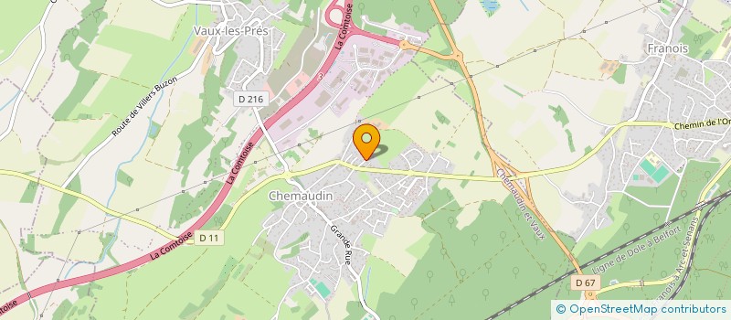 localisation de l'entreprise KID SHOES  CHEMAUDIN ET VAUX