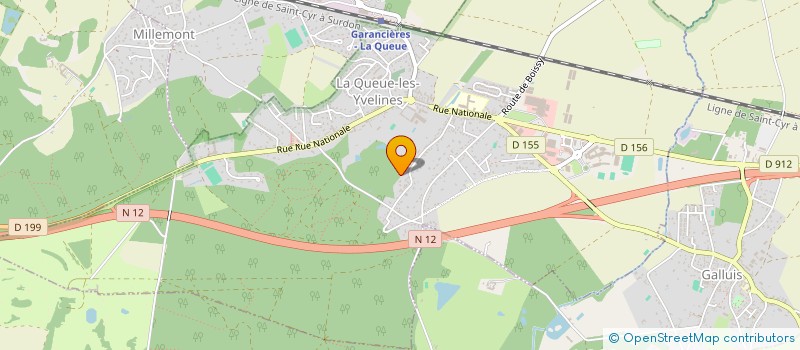 localisation de l'entreprise KID TEST à LA QUEUE-LES-YVELINES