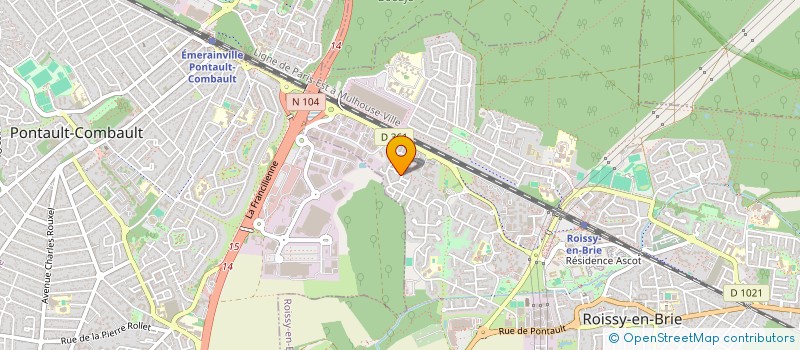 localisation de l'entreprise KIDANCE  ROISSY-EN-BRIE