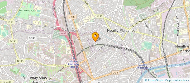 localisation de l'entreprise KIDDE FIRE & SECURITY FRANCE SAS à NEUILLY-PLAISANCE