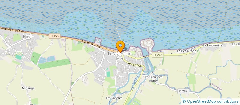 localisation de l'entreprise KIDDICLICK  LE VIVIER-SUR-MER