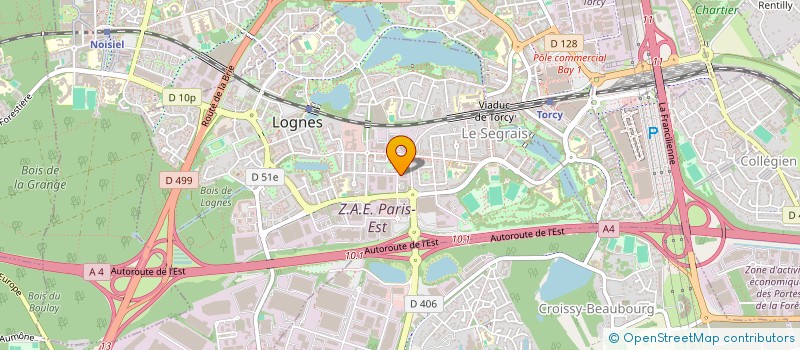 localisation de l'entreprise KIDECOR à LOGNES