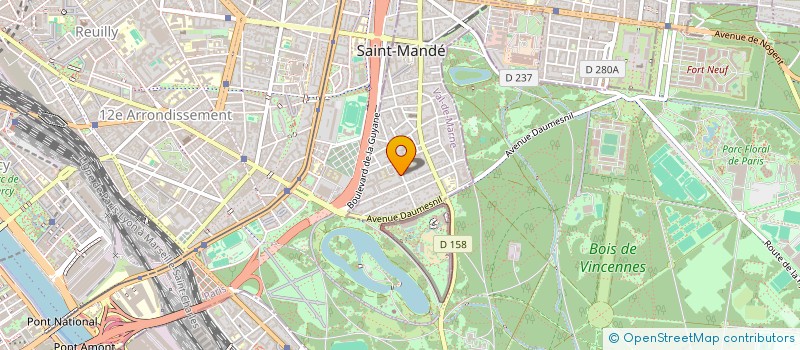 localisation de l'entreprise KIDEL FINANCES à SAINT-MANDE