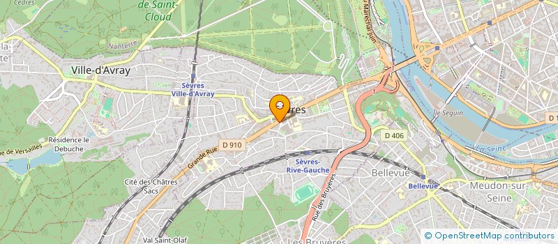 localisation de l'entreprise KIDGI à SEVRES