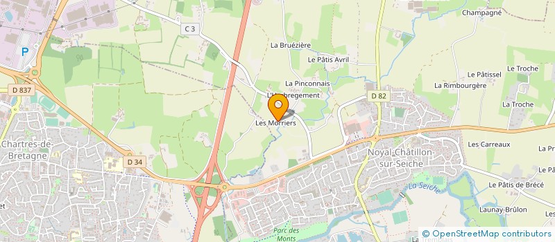 localisation de l'entreprise KIDI GLOBE TROTTER  NOYAL-CHATILLON-SUR-SEICHE