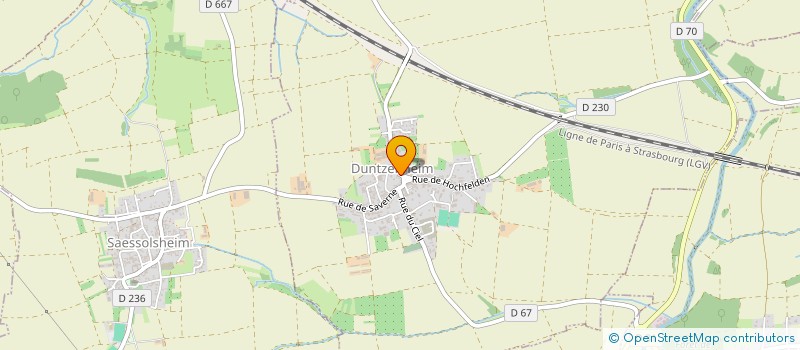 localisation de l'entreprise KIDIDUNTZ  DUNTZENHEIM