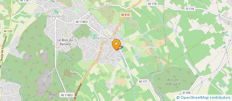 localisation de l'entreprise KIDIGARDE  RESTINCLIERES