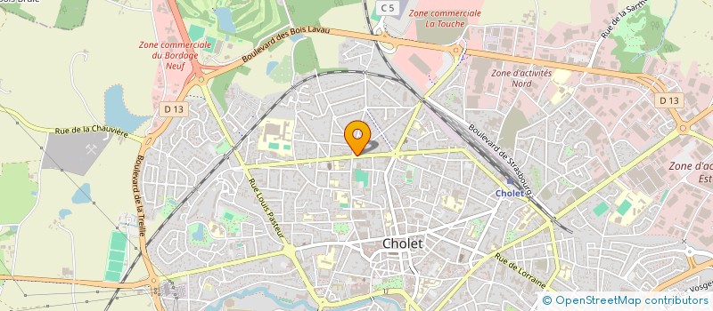 localisation de l'entreprise KIDIKLIK à CHOLET