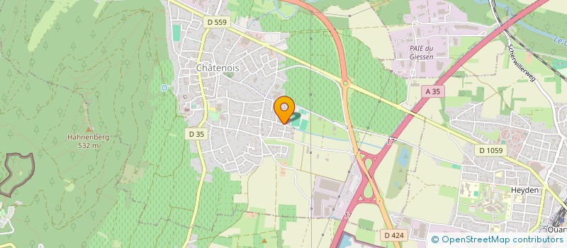 localisation de l'entreprise KIDIMOT'  CHATENOIS