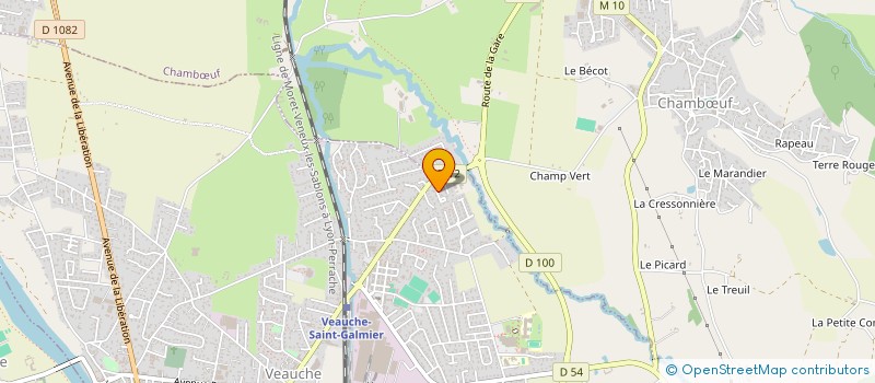 localisation de l'entreprise KIDIWOY  VEAUCHE