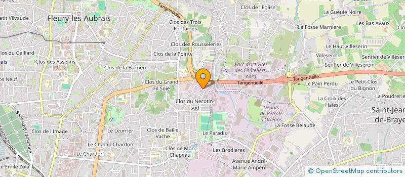 localisation de l'entreprise KIDNASTIQUE à ORLEANS