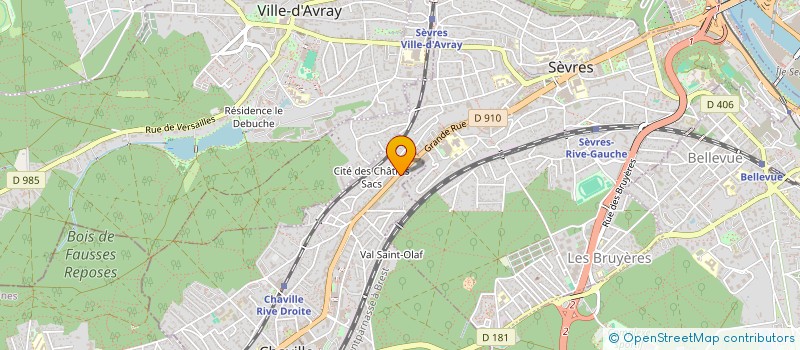localisation de l'entreprise KIDOVA à CHAVILLE