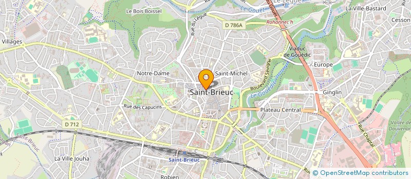 localisation de l'entreprise KIDS à SAINT-BRIEUC