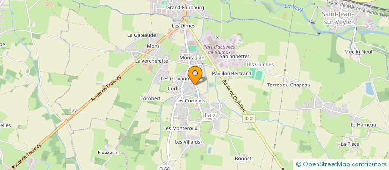 localisation de l'entreprise KIDS EN HERBE à CORMORANCHE-SUR-SAONE