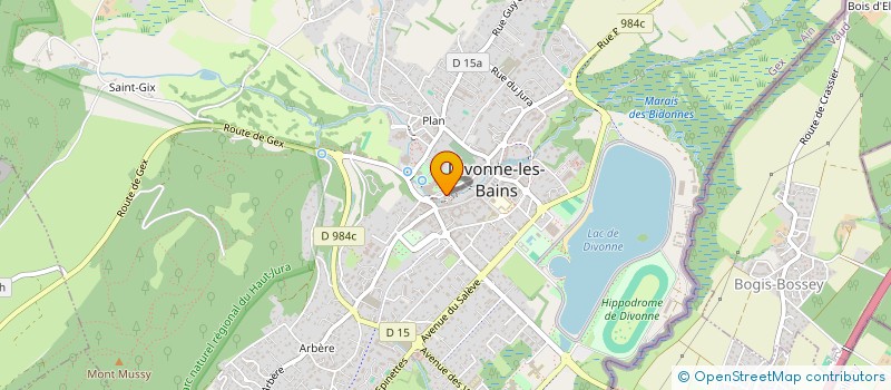 localisation de l'entreprise KIDS LZ à DIVONNE-LES-BAINS