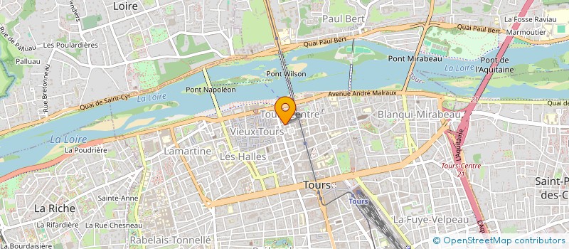 localisation de l'entreprise KIDS VACANCES à TOURS