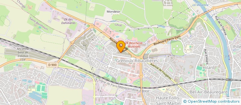 localisation de l'entreprise KIDSHOUSE à LAVAL