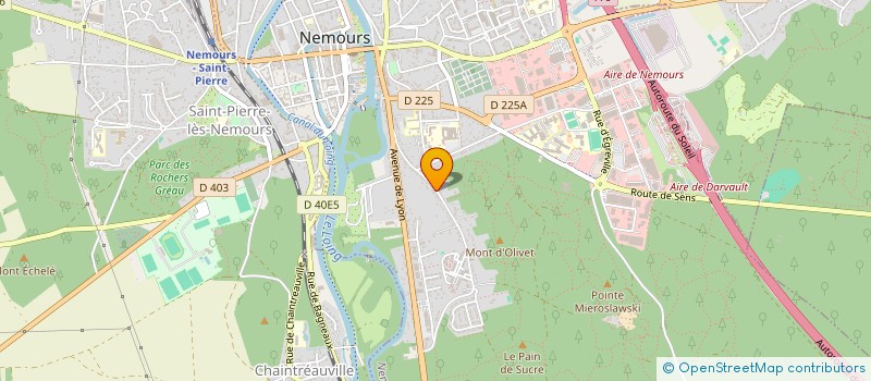 localisation de l'entreprise KIDSPORT  NEMOURS