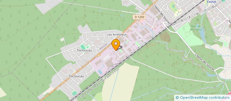 localisation de l'entreprise KIDYNEO à CANEJAN
