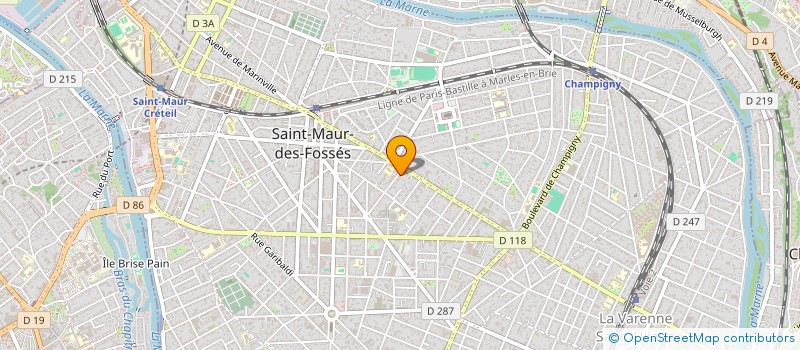 localisation de l'entreprise KIE à SAINT-MAUR-DES-FOSSES