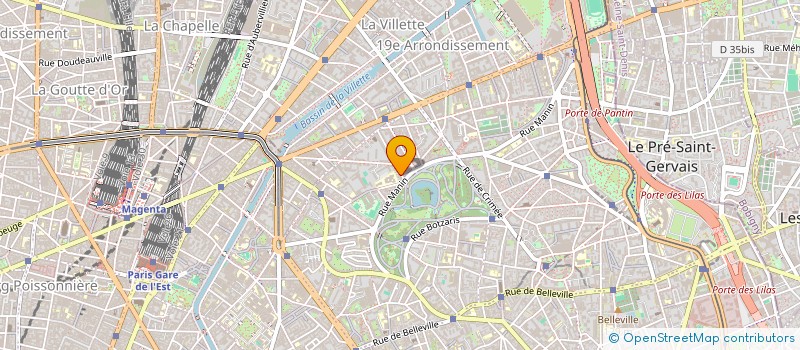 localisation de l'entreprise KIEFFER GUEZ BOURGOGNE  PARIS