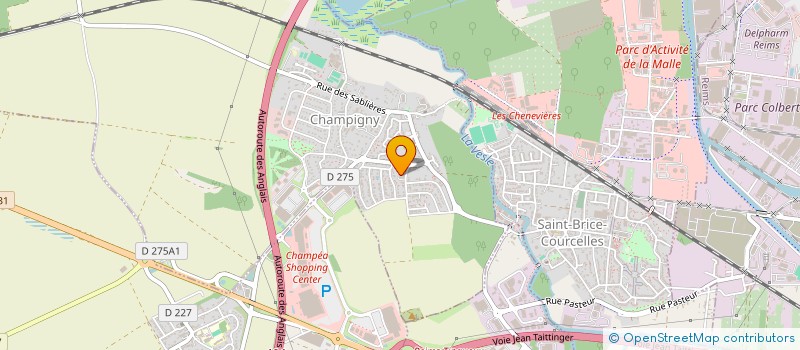 localisation de l'entreprise KIEFFER MENUISERIE à ORMES