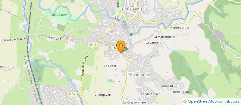 localisation de l'entreprise KIEL à CHAMBŒUF