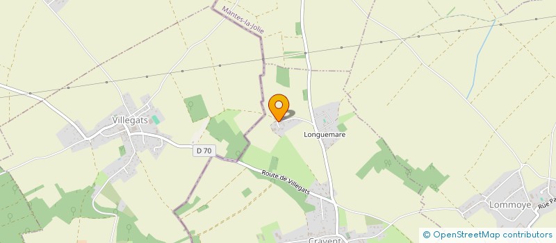 localisation de l'entreprise KIENE PLOMBERIE CHAUFFAGE DEPANNAGE  CRAVENT