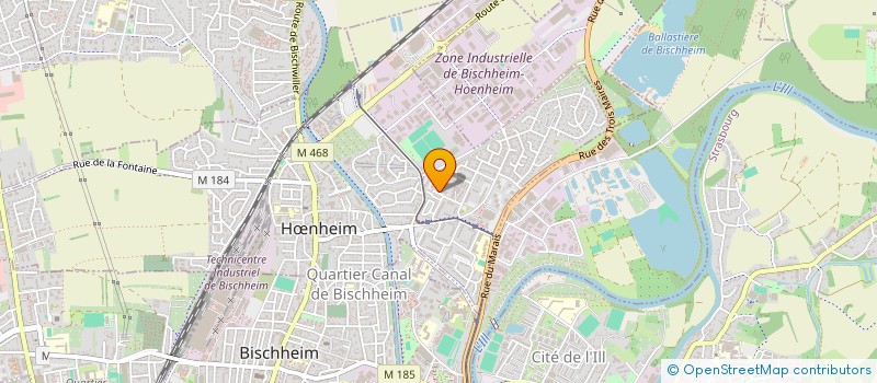 localisation de l'entreprise KIENTZHEIM  HNHEIM