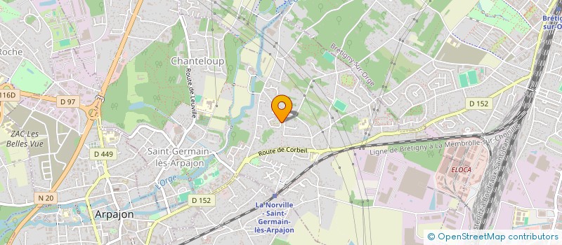 localisation de l'entreprise KIEP-IT à SAINT-GERMAIN-LES-ARPAJON