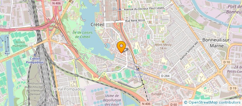 localisation de l'entreprise KIESSE ARTS  CRETEIL