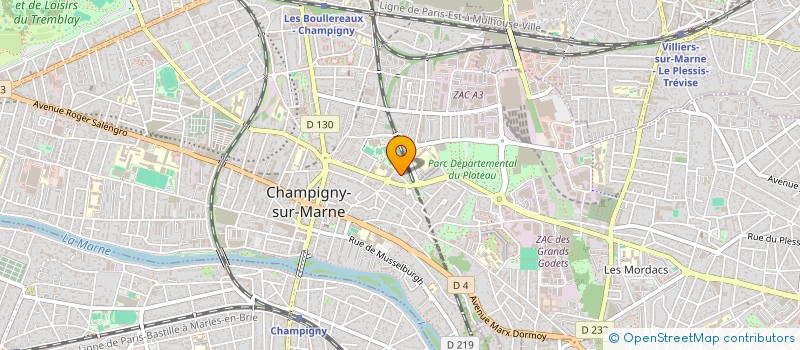 localisation de l'entreprise KIETO  CHAMPIGNY-SUR-MARNE
