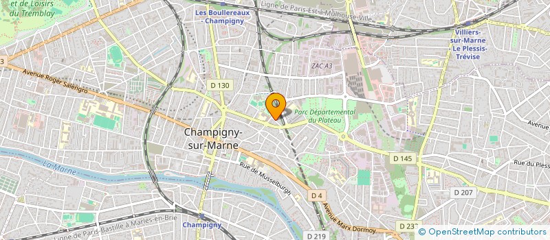 localisation de l'entreprise KIETO SUKA VITA HENRI à CHAMPIGNY-SUR-MARNE
