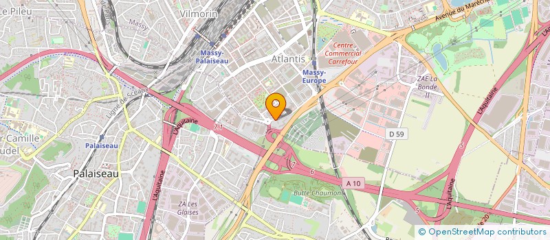 localisation de l'entreprise KIETUD à MASSY