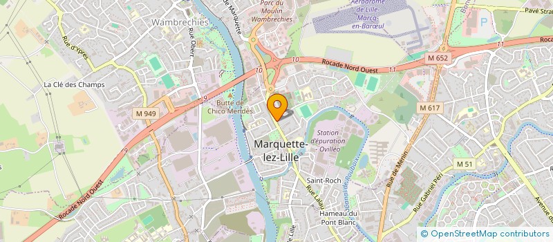 localisation de l'entreprise KIETUDES à MARQUETTE-LEZ-LILLE