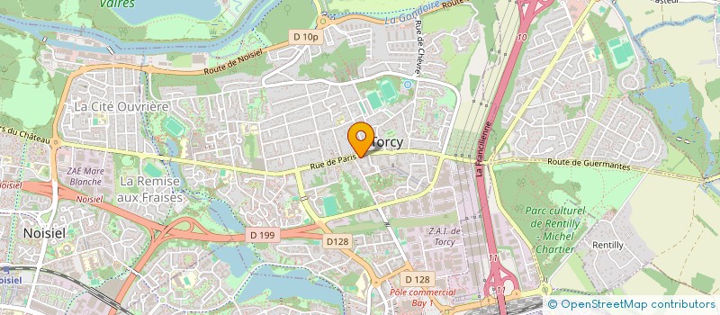 localisation de l'entreprise KIEU TRAN  TORCY