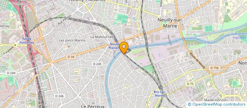 localisation de l'entreprise KIF ORKESTRA  BRY-SUR-MARNE